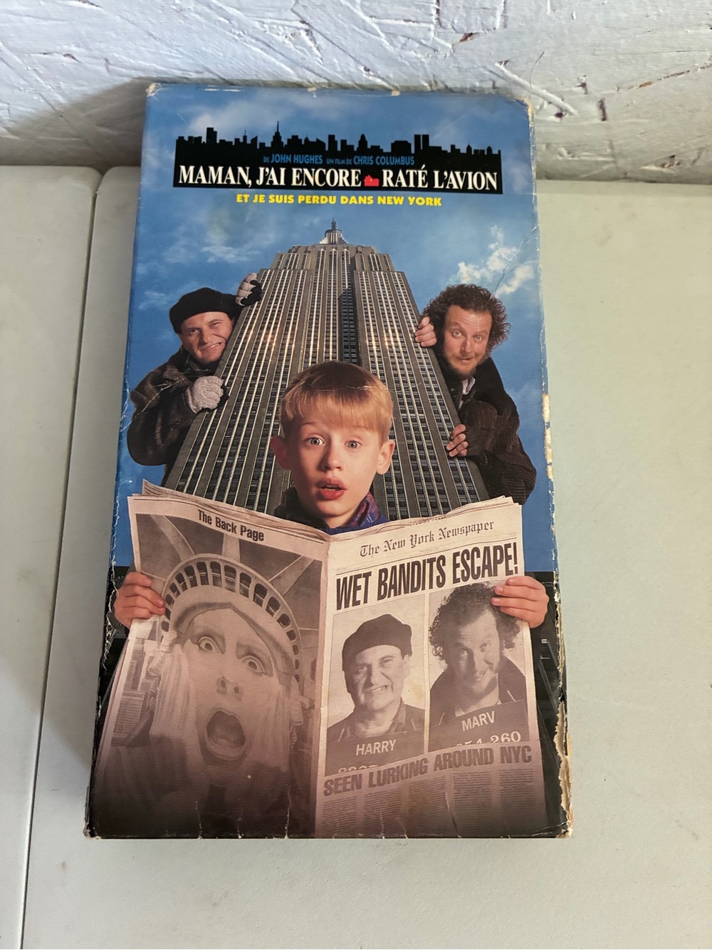 Home Alone 2 Poster Print - Blue